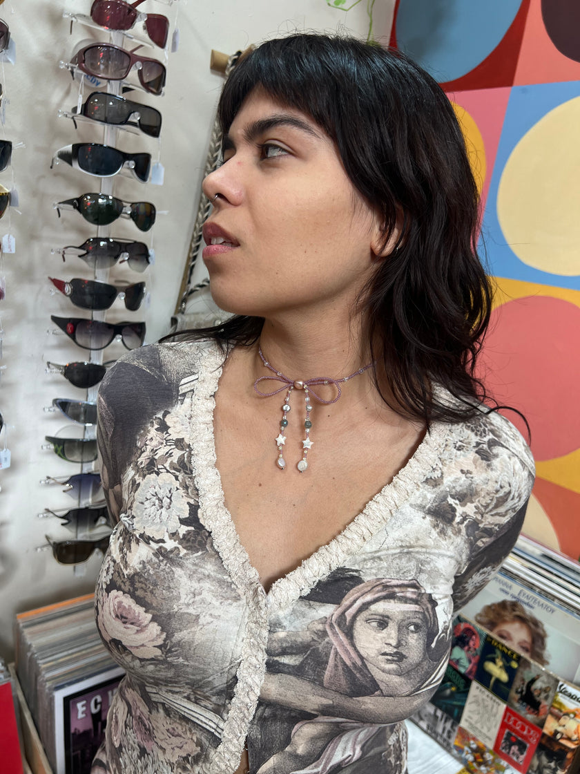 ''Coquette'' handmade necklace