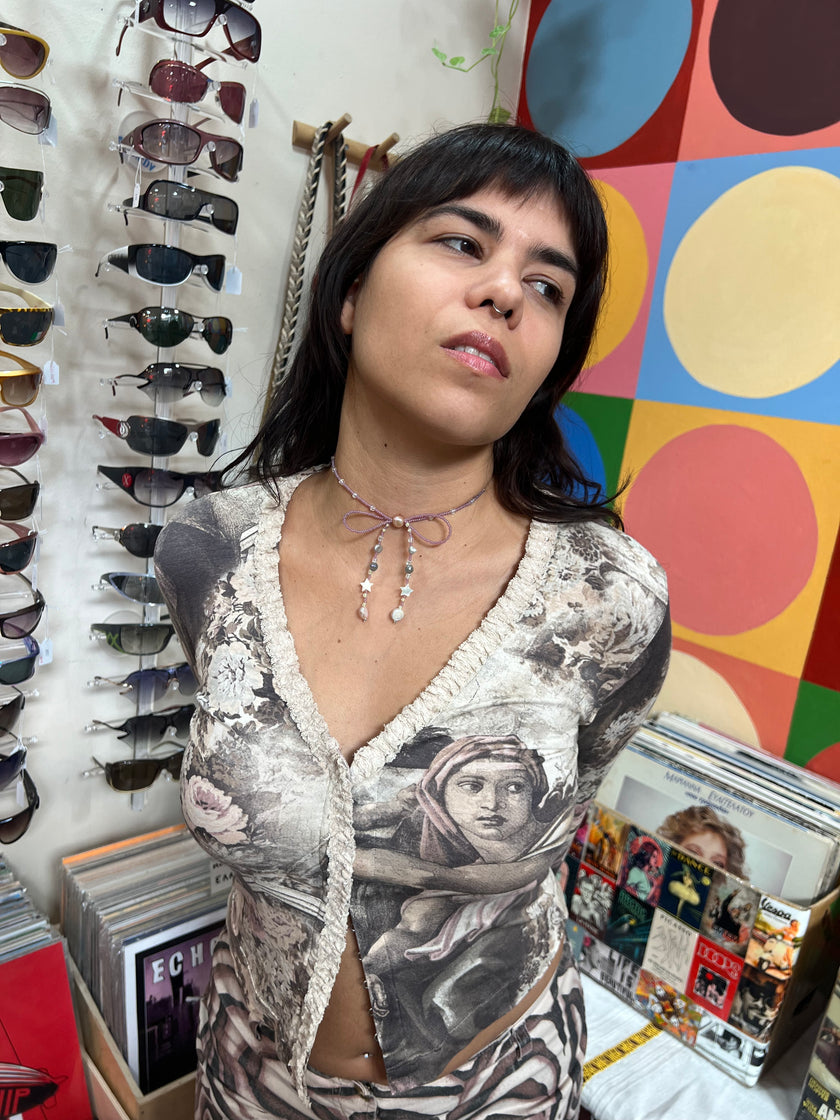 ''Coquette'' handmade necklace