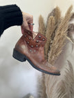 Leather wester boots