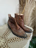 Leather wester boots