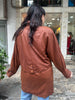 Vintage genuine leather soft jacket
