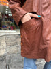 Vintage genuine leather soft jacket