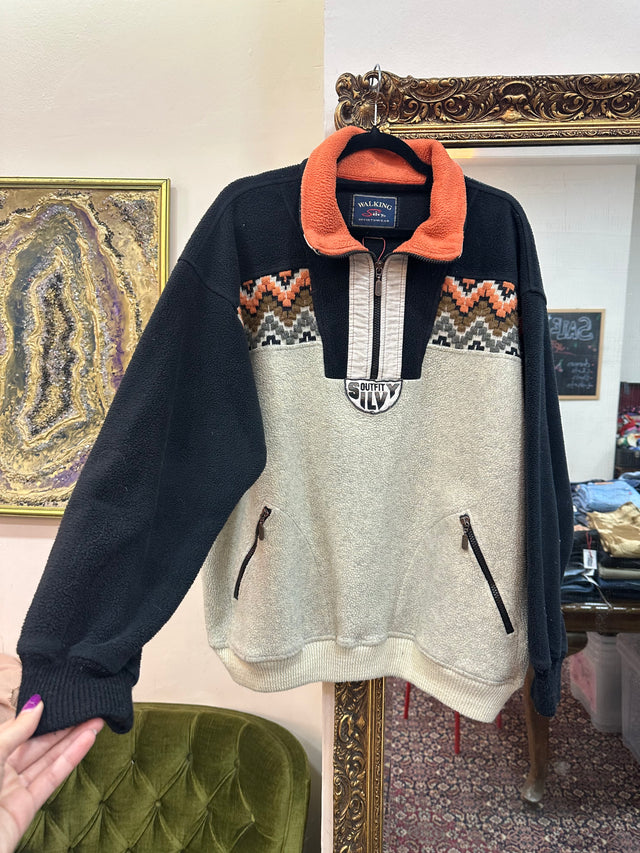 Vintage funky fleece