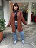 Vintage genuine leather soft jacket
