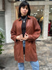 Vintage genuine leather soft jacket