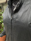 Classic vintage leather jacket