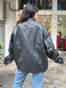 Classic vintage leather jacket