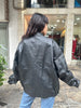 Classic vintage leather jacket