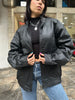Classic vintage leather jacket