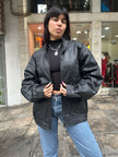 Classic vintage leather jacket