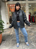 Classic vintage leather jacket
