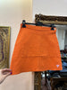 Fiorucci orange skirt
