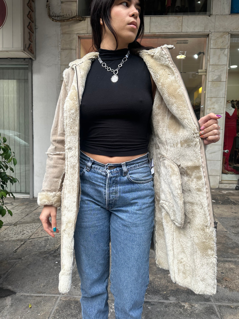 Clockhouse faux mouton jacket