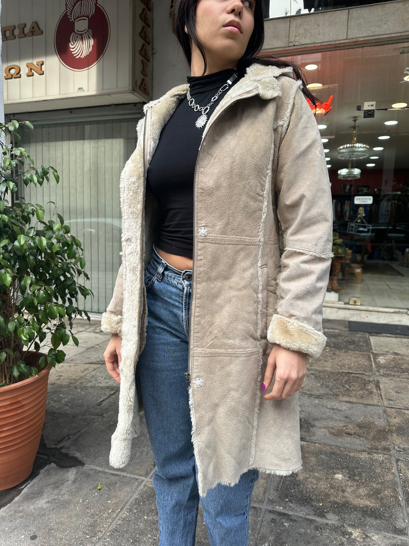 Clockhouse faux mouton jacket