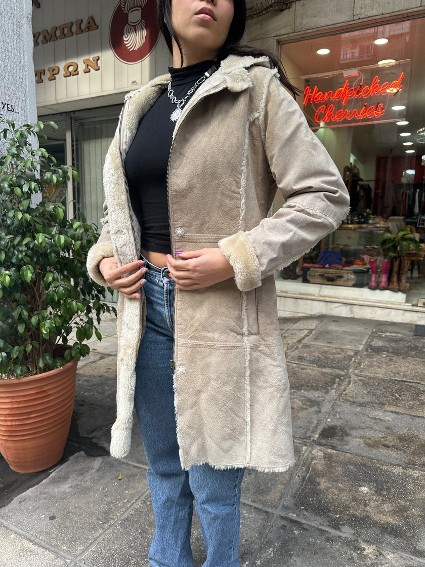 Clockhouse faux mouton jacket