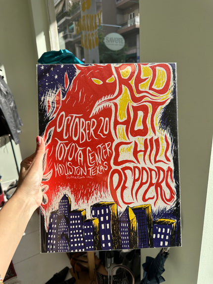 Red hot chilli peppers poster