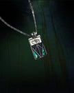 Rooted in darkness silver 925 necklace