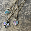 AMAS heart shaped silver 925 necklace