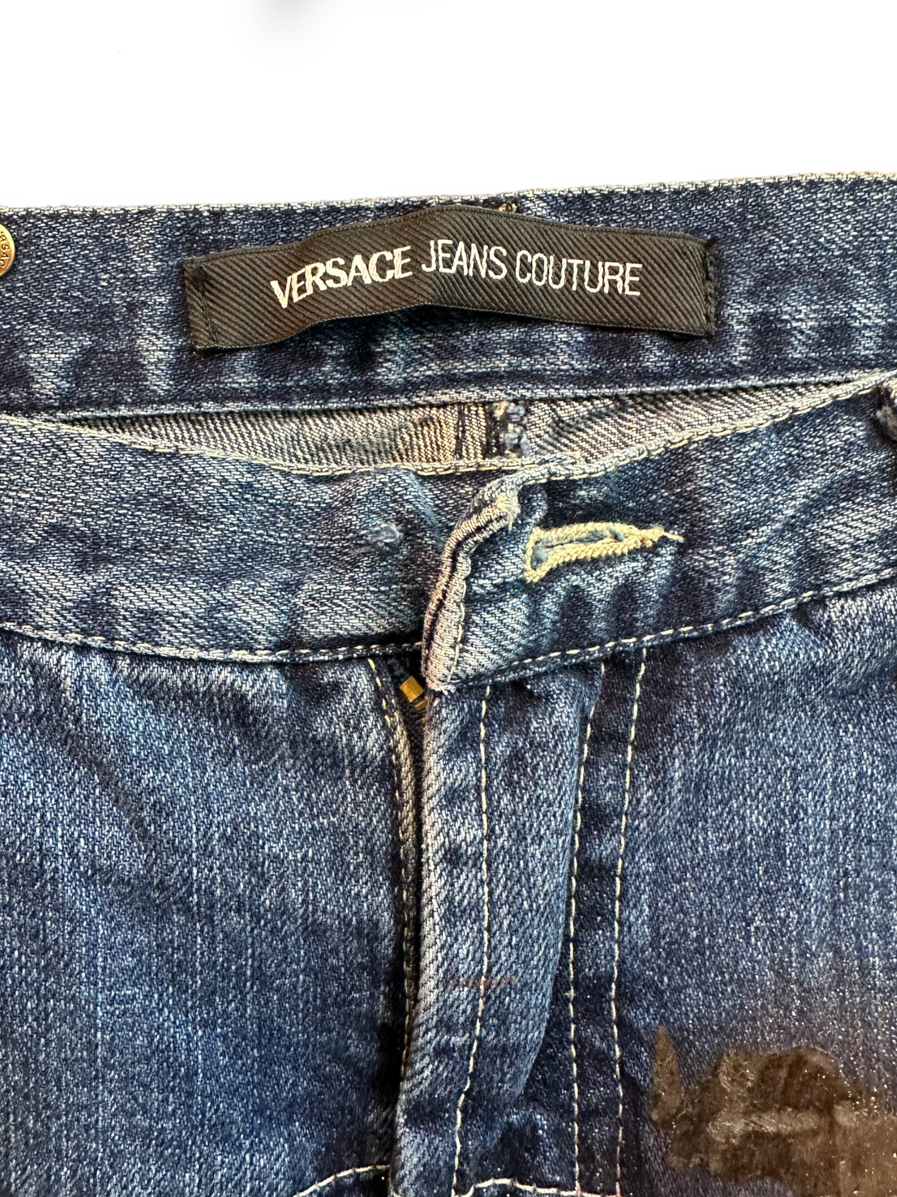 Versace Y2K low waisted jeans