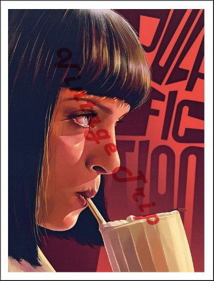 Pulp Fiction Milkshake poster