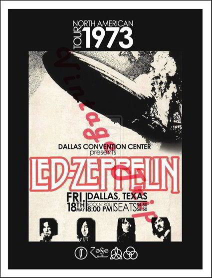 Led Zeppelin poster