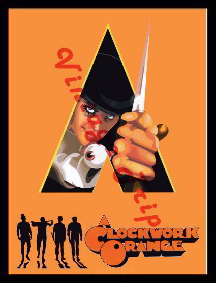 A Clockwork orange poster