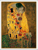 The kiss (Klimt) painting